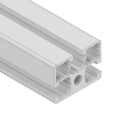 MODULAR SOLUTIONS EXTRUDED PROFILE<br>45MM X 32MM, CUT TO THE LENGTH OF 1000 MM